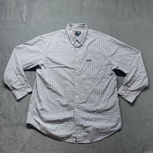 Chaps Ralph Lauren Shirt Mens XL Purple Long Sleeve Button Down Preppy‎ Business - Picture 1 of 10